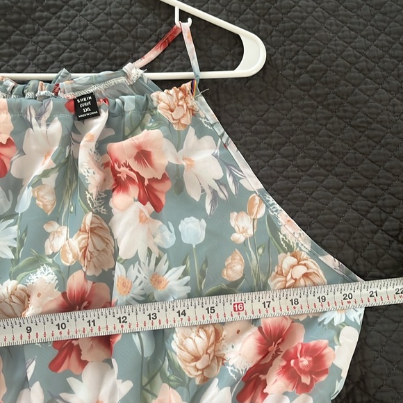 Midi Halter Floral Dress - Sizes 0XL & 1X - NWOT - Picture 7 of 7